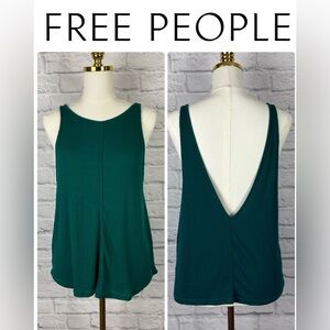 Free People intimately deep V back tank size S